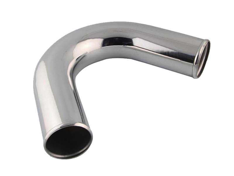 135° Aluminum tube 3,5" Polished
