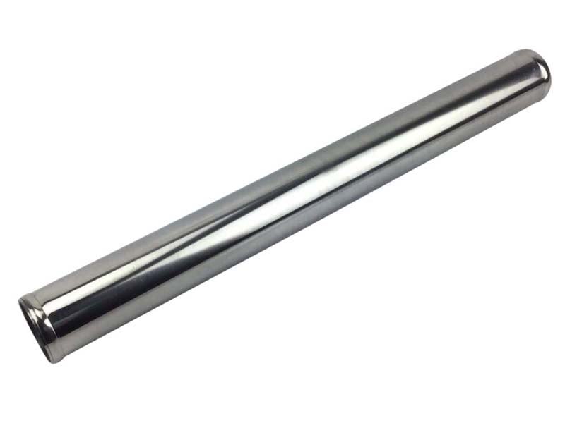 Straight aluminum tube 2" Polished