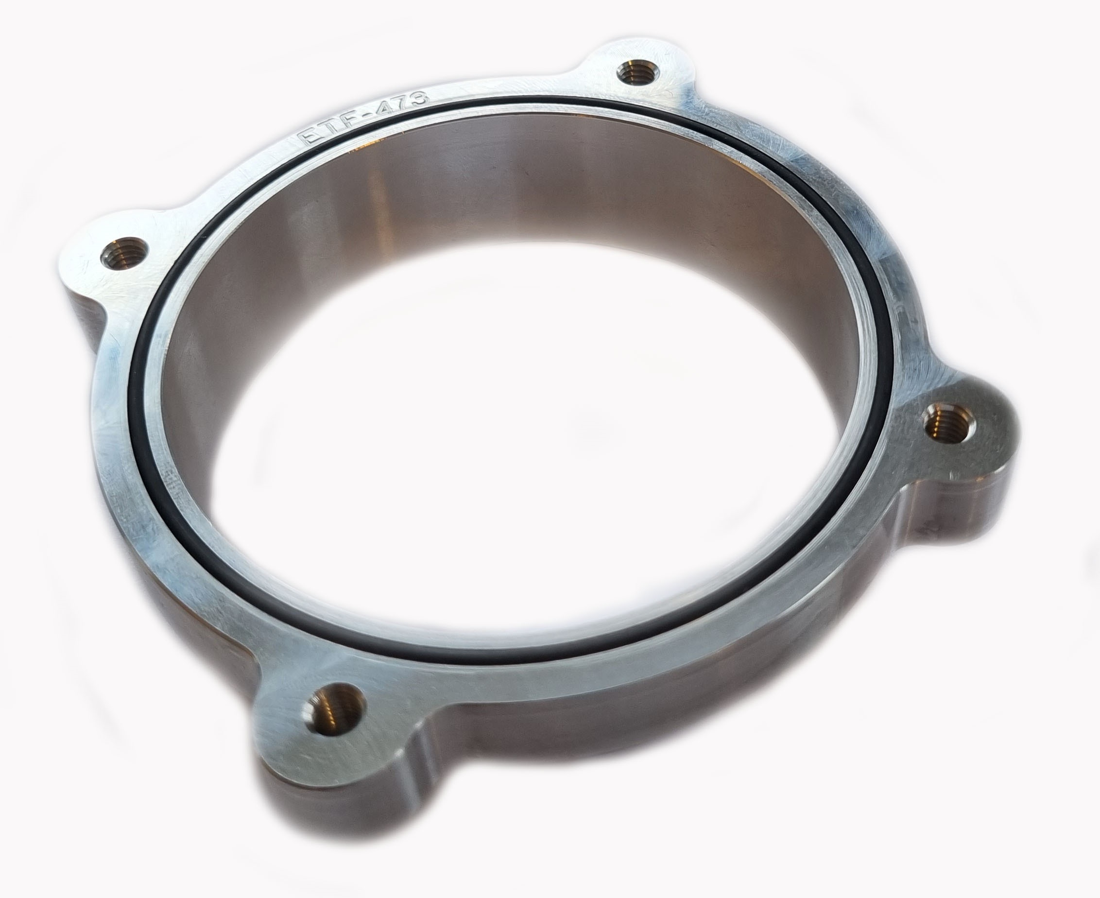 Weld flange for Bosch e-throttle 68mm motorsport