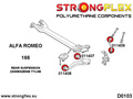 Rear vertical wishbone bush SPORT