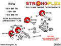 Rear lower trailing arm front bush SPORT