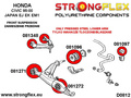 Front lower wishbone inner bush SPORT