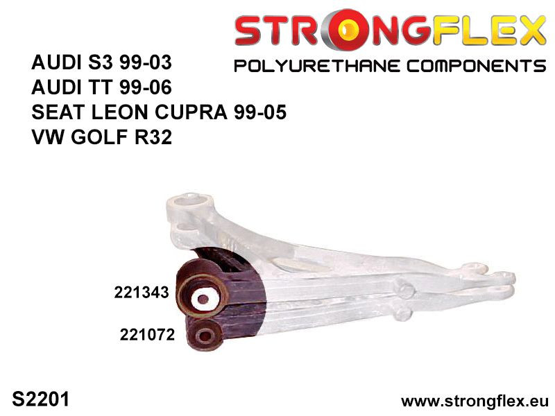 Front wishbone front bush 30mm SPORT