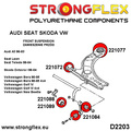Front anti roll bar bush SPORT