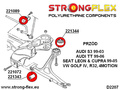 Front anti roll bar bush