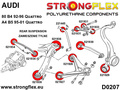 Rear anti roll bar bush SPORT