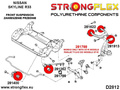 Front lower radius arm to chassis bush