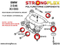 Rear subframe rear bush