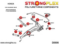 Rear anti roll bar bush