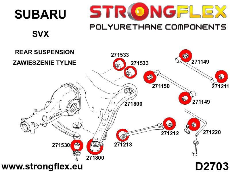 Rear beam mount SPORT