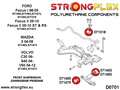 Front wishbone front bush - bolt 14mm