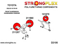 Front suspension rear bush