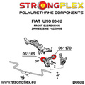 Front wishbone bushes kit SPORT