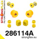 Front suspension bush kit SPORT