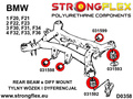 Rear diff rear mounting bush