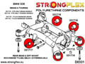 Rear diff mount - front bush SPORT