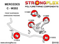 Front anti roll bar - inner bush SPORT