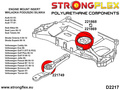 Lower engine mount insert SPORT