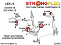Front lower arm - rear bush SPORT