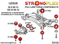 Rear beam - rear bush
