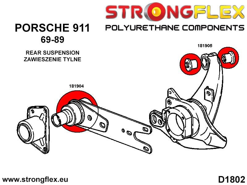 Rear arm - inner bush