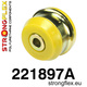 Front lower arm - rear bush SPORT