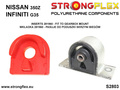 Gearbox mount inserts