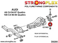 Rear differential - rear bush SPORT