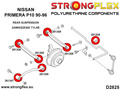 Rear trailing arm to hub bush SPORT