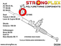 Steering rack mount bush