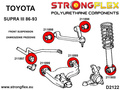 Toyota Supra MK3 Front shock absorber bush SPORT