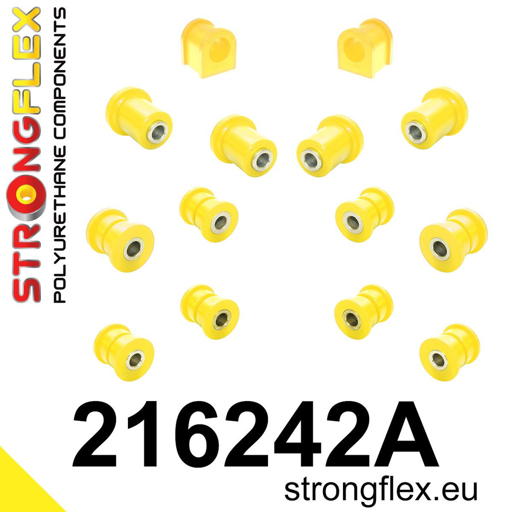 Rear suspension bush kit SPORT