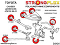 Rear suspension bush kit SPORT