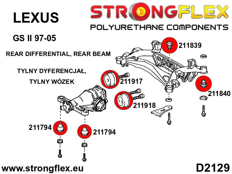 Full suspension bush kit