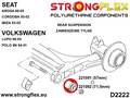 Rear beam bush 71,5mm SPORT