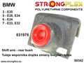 Shift arm – rear bush