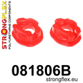 Engine mount insert – front