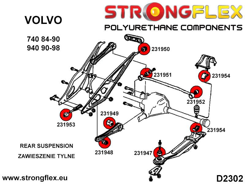 Full suspension bush kit