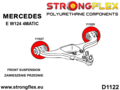 Front lower arm - front bush SPORT