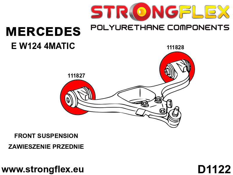 Front lower arm - rear bush