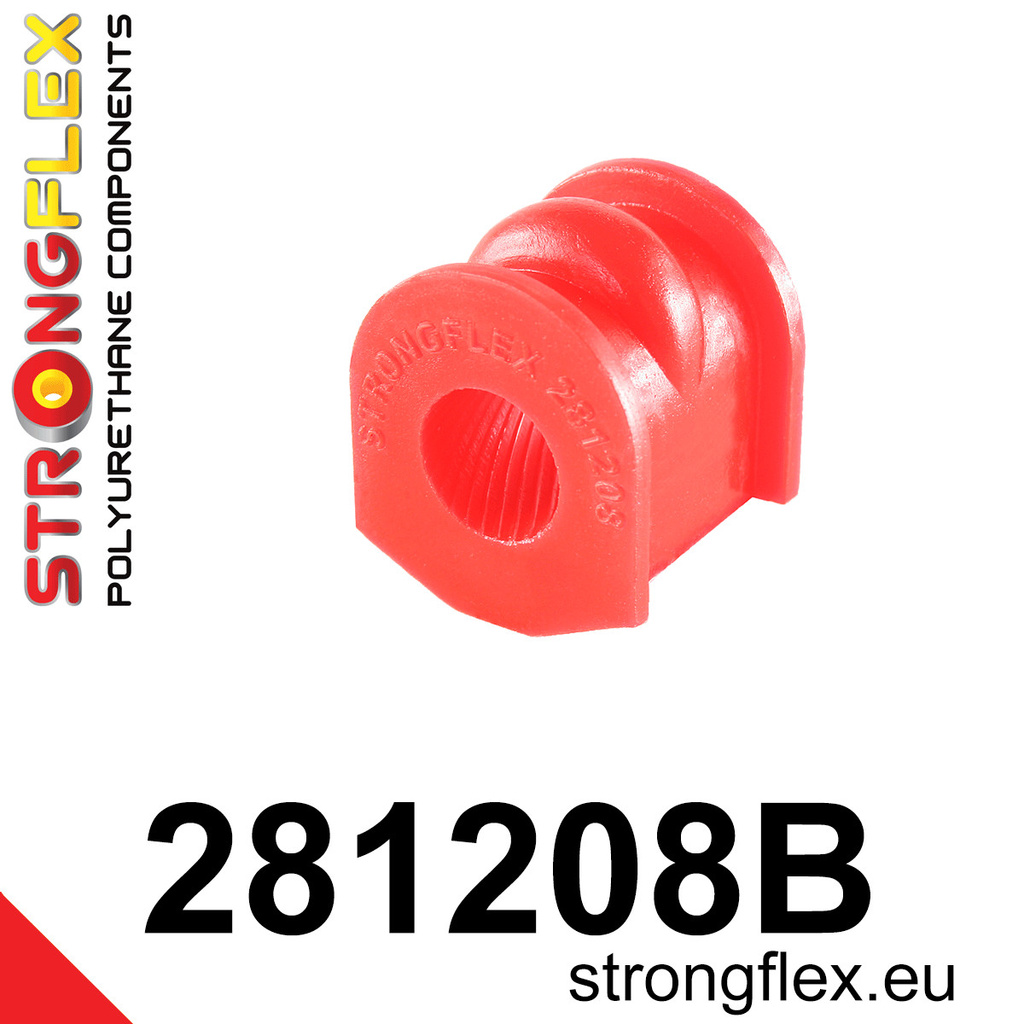 Rear anti roll bar bush