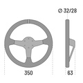 Sparco R345 Steering wheel Suede