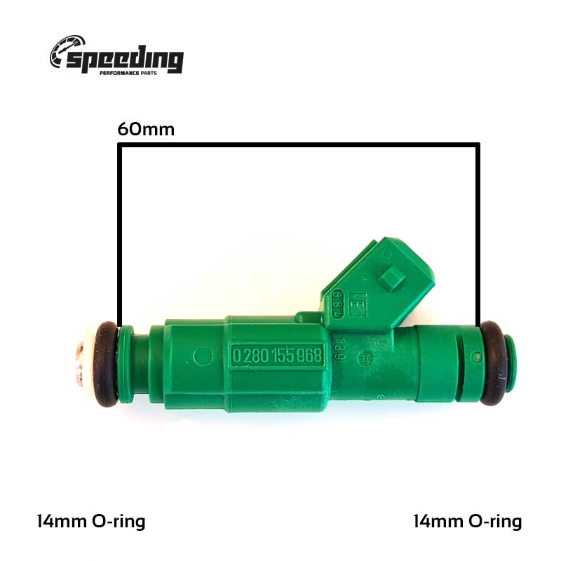 Bosch injector 968 green 465cc