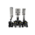 OBP Racing Series Floor mounted Pedal box Silver