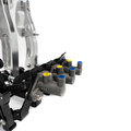 OBP Racing Series Floor mounted Pedal box Silver