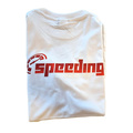 Speeding T-shirt white medium
