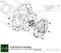 PMC Adapter Kit Mercedes-Benz M112 M113 - BMW M57N HGU HGK / N54 - 240mm / 9.45"