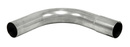 Bent exhaust tube 90° 1 3/4" Stainless (44,5mm)
