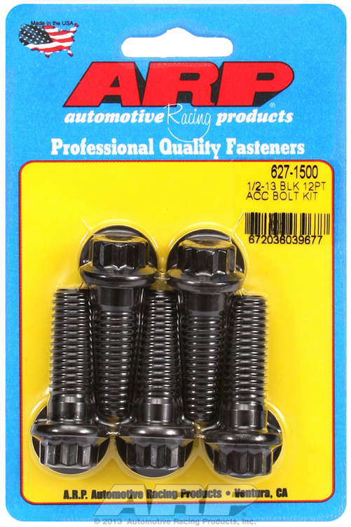 ARP Bolt Kit 1/2-13 x 1.500 Black Oxide 12PT