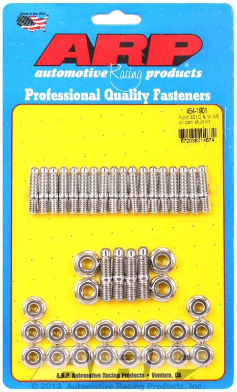 Ford 351C & W SS oil pan stud kit